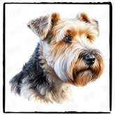 Cute Dog Portrait Glen Of Imaal Terrier (2) Breed Design