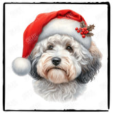 Christmas Dog Design Havanese (2) Breed Cute Xmas Santa Hat Doggie