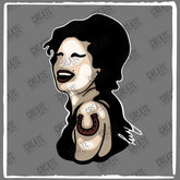 Amy Winehouse Smiling Design Music Lover