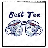 Best-Tea Besties Tea Cup Design