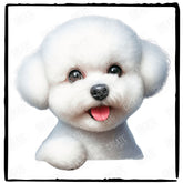 Cute Bichon Frise Dog Design