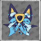 Bluey Bow Design Christmas Festive Xmas Celebration