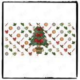 Cute Christmas Tree Festive Libby Wrap Design