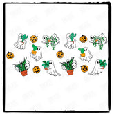 Halloween Cute Ghosts Spooky Season Libby Wrap Design