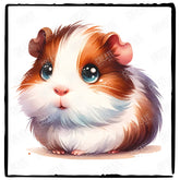 Cute Guinea Pig Cavia Adorable Design