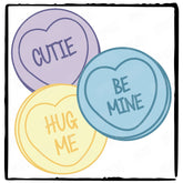 Sweets Be Mine Cutie Hug Me Design