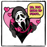 No You Hang Up First... Scream Design