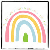 You Can't Have A Rainbow Without A Little Rain Pattern Design