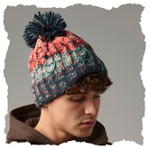 Corkscrew Pom Pom Beanie - BC486