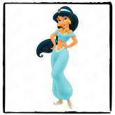 Princess Jasmine Pattern Design
