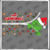 Christmas Merry Grinchmas Grinch Festive Xmas Libby Wrap Design