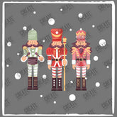 Christmas Nutcracker Festive Snow Xmas Celebration Design