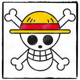 Anime One Peice Text Design