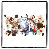 Harry Potter Owls Letters Libby Wrap Pattern Design