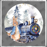 Peter Rabbit Train Express Snowy Design