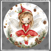 Snowy Fairy Festive Christmas Design