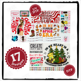 Swiftie Swiftmas Christmas - UVDTF & DTF Genius Pack