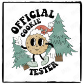 Official Cookie Tester Retro Christmas Design