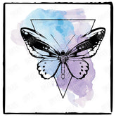 Garden Name Perosnalised Butterfly Pattern Design