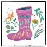 Here Comes Spring Pattern Design
