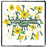 Make Learning Fun Books Sunflowers Teacher Design