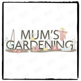 Garden Mum's Gardening Pattern Design