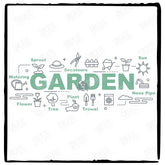 Garden Diagram Gardening Pattern Design