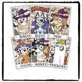BLUEY Halloween Character Cards Design