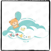 When I Wake Up I'll Be... Bear Pattern Design