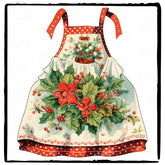Christmas Apron Cute Pattern Design