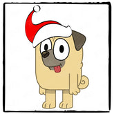 BLUEY Christmas Buddy Xmas Design