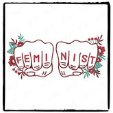 Feminist Text Quote Affirmation Design