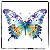 Beautiful Fairycore Butterfly Pattern Design