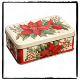 Christmas Biscuits Tin Box Pattern Design