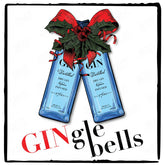 Christmas GINgle Bells XMAS Design
