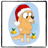 BLUEY Christmas Mrs Retriever Xmas Design