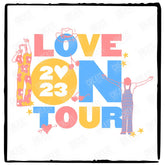 Harry Styles Love On Tour 2023 60's Style Design