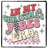 In My Christmas Vibe Era Taylor Inspired Text Christmas Design