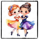 Ballroom Dance Girls Design