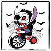 Halloween Stitch The Saw Kids Cartoon Design