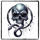 Harry Potter Snake Skull Voldemort Sign Pattern Design