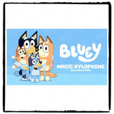 BLUEY Magic Xylophone Family Blue Kids TV Design