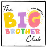 The Big Brother Club Pattern Design