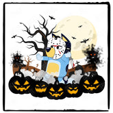 BLUEY Halloween Dancing In Pumpkins Design