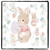 Pink Easter Bunny Rabbit Design