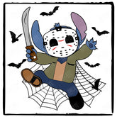 Halloween Stitch Kids Cartoon Design
