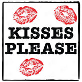 Kisses Please Baby Pattern Design