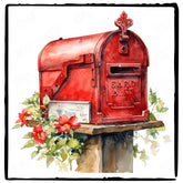 Christmas Post Box Pattern Design