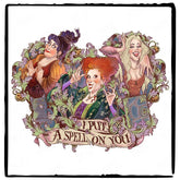 Hocus Pocus Sanderson Sisters I Put a Spell on You Vintage Halloween Design