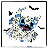 Halloween Stitch Chuckie Kids Cartoon Design
